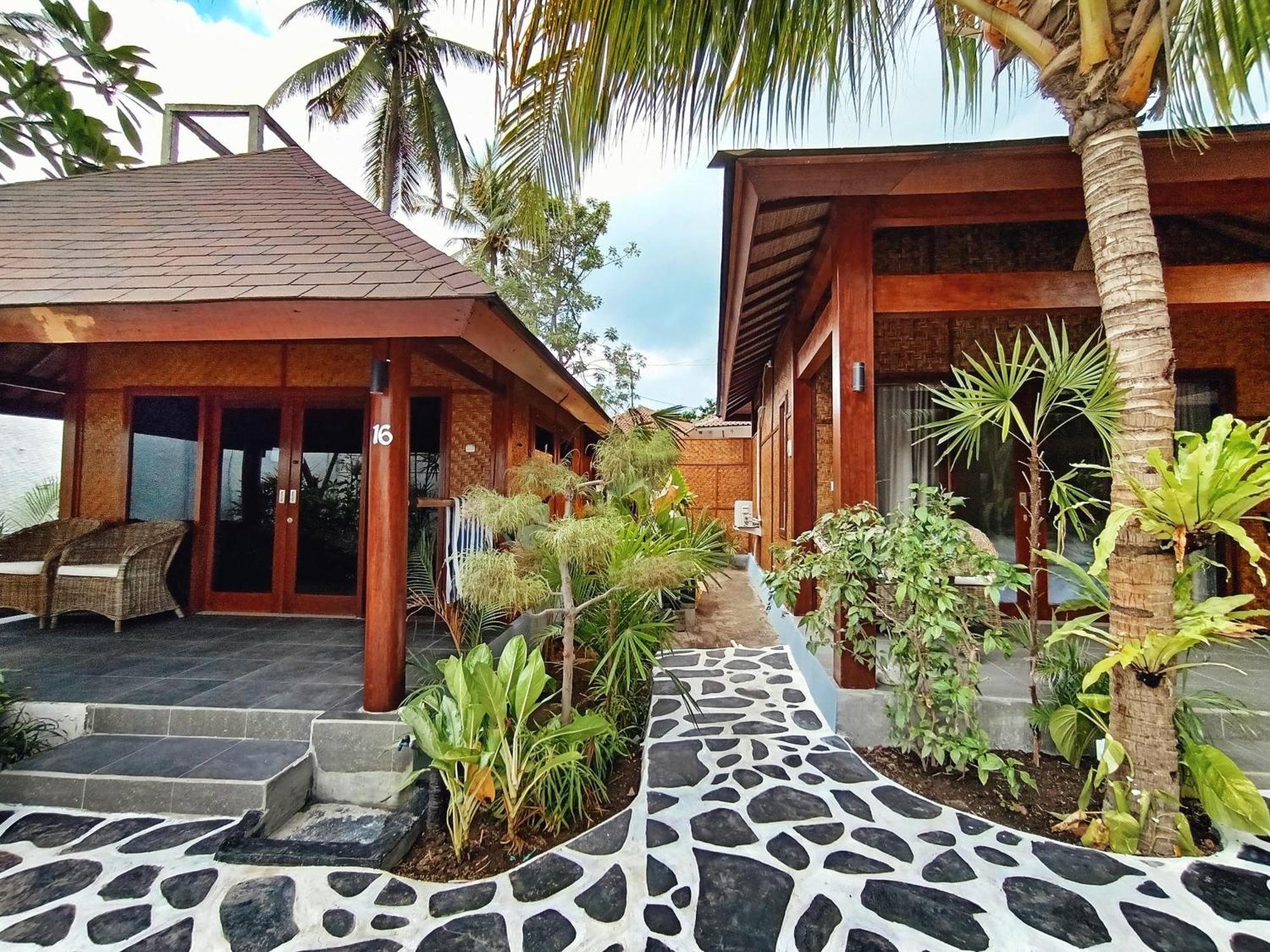 Scallywags Beach Club Gili Air Exteriér fotografie